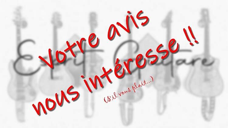 Esprit Guitare A votre avis